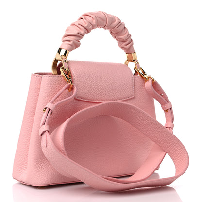 Louis Vuitton Taurillon Scrunchie Capucines BB Bubble Gum Pink 3 of 8