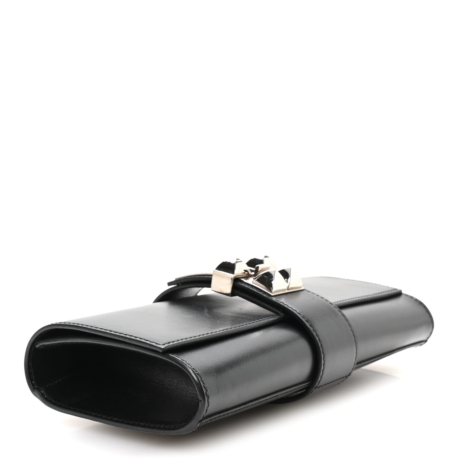 Hermes Box Medor 23 Clutch Black 4 of 7
