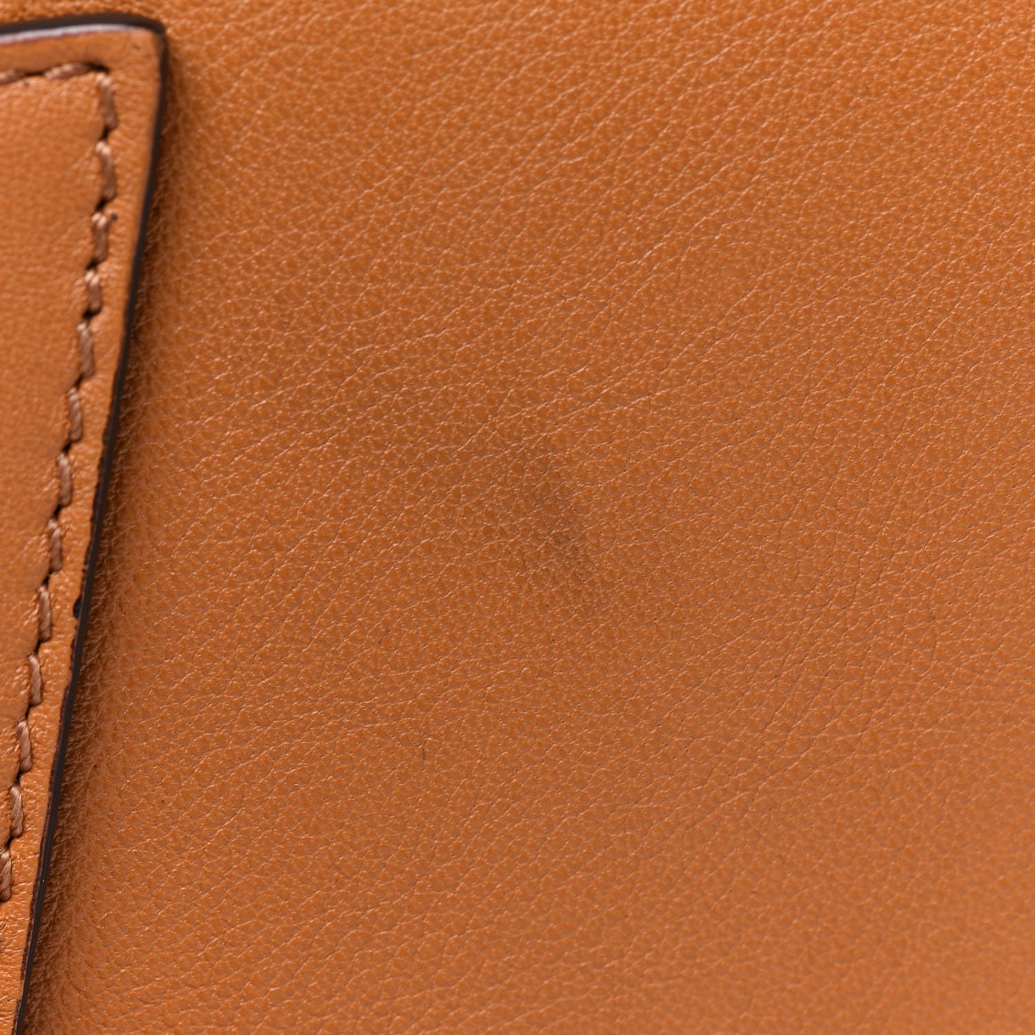 Chloe Calfskin Suede Small Nile Bracelet Bag Caramel 12 of 12