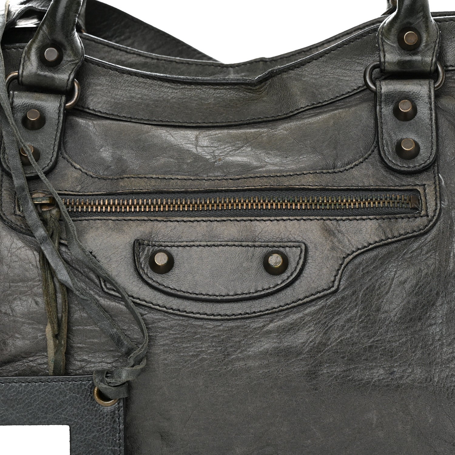 Balenciaga Chevre Classic Hardware City Plomb 8 of 16
