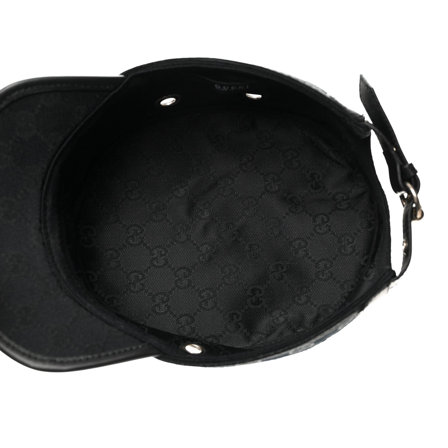 Gucci Monogram Canvas Military Hat S Black 1473014 – FASHIONPHILE