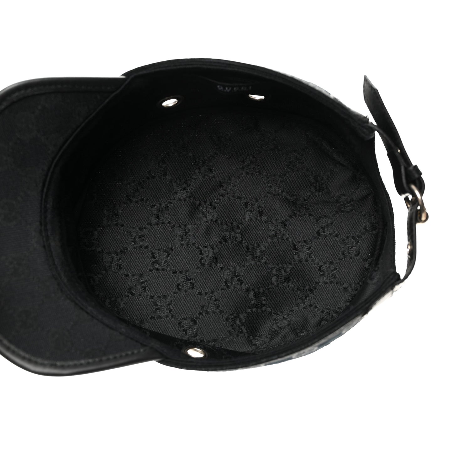 Monogram Canvas Military Hat S Black
