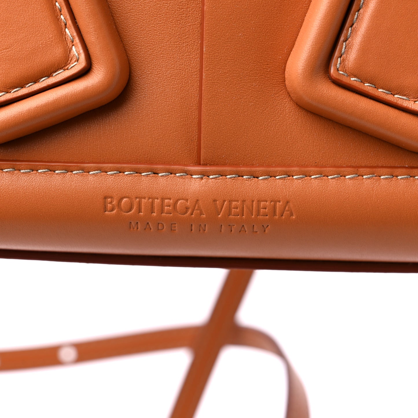 French Calfskin Maxi Intrecciato Mini Arco Clay