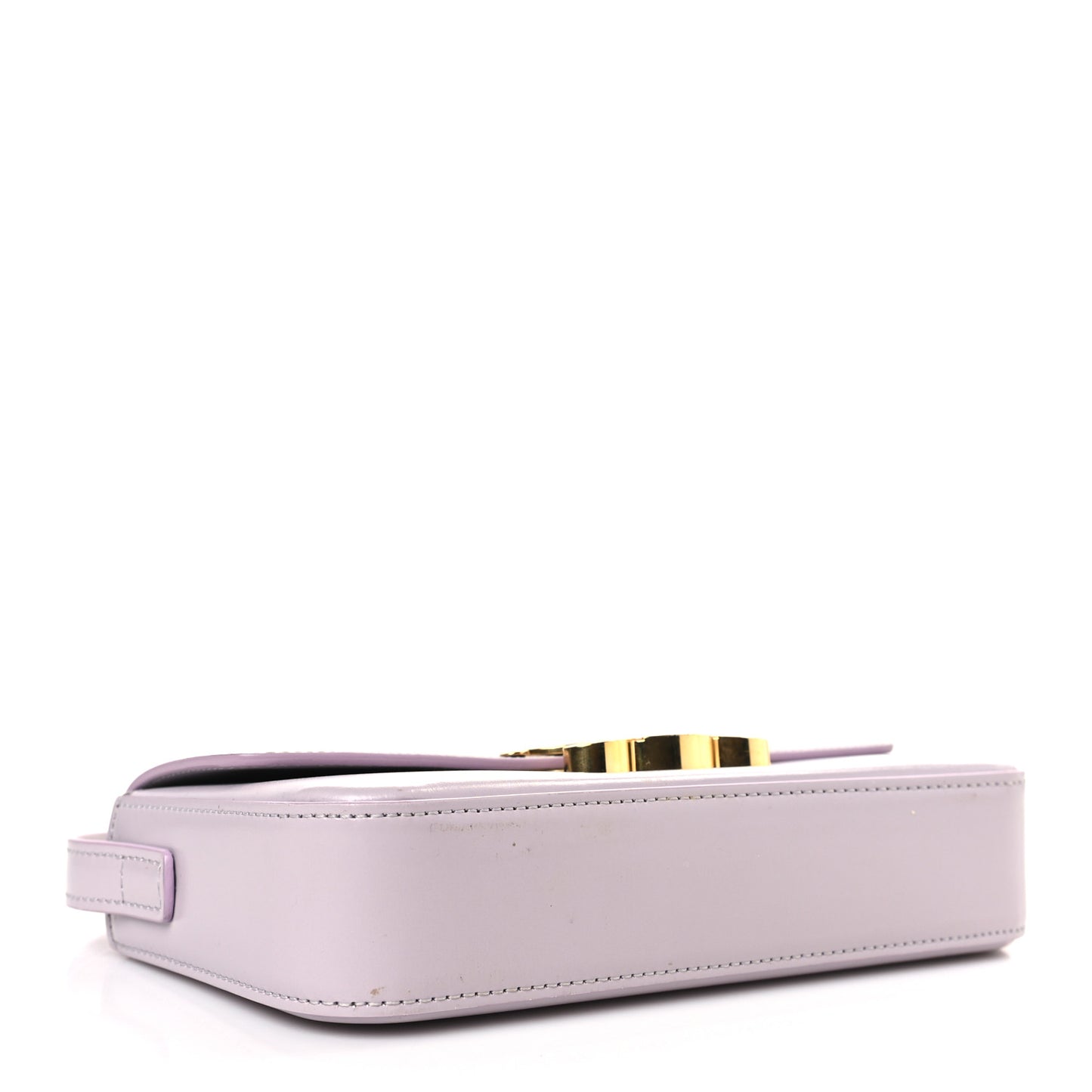 Shiny Calfskin Triomphe Shoulder Bag Light Lilac