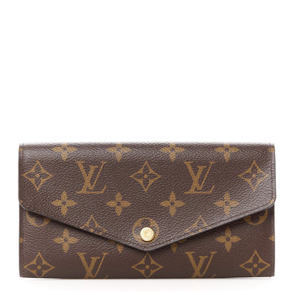 Louis Vuitton Monogram Sarah Wallet NM Rose Ballerine 1 of 10