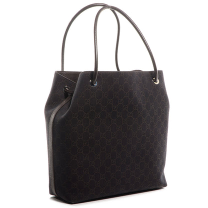 Gucci Canvas Monogram Gifford Shopping Tote Brown 3 of 7