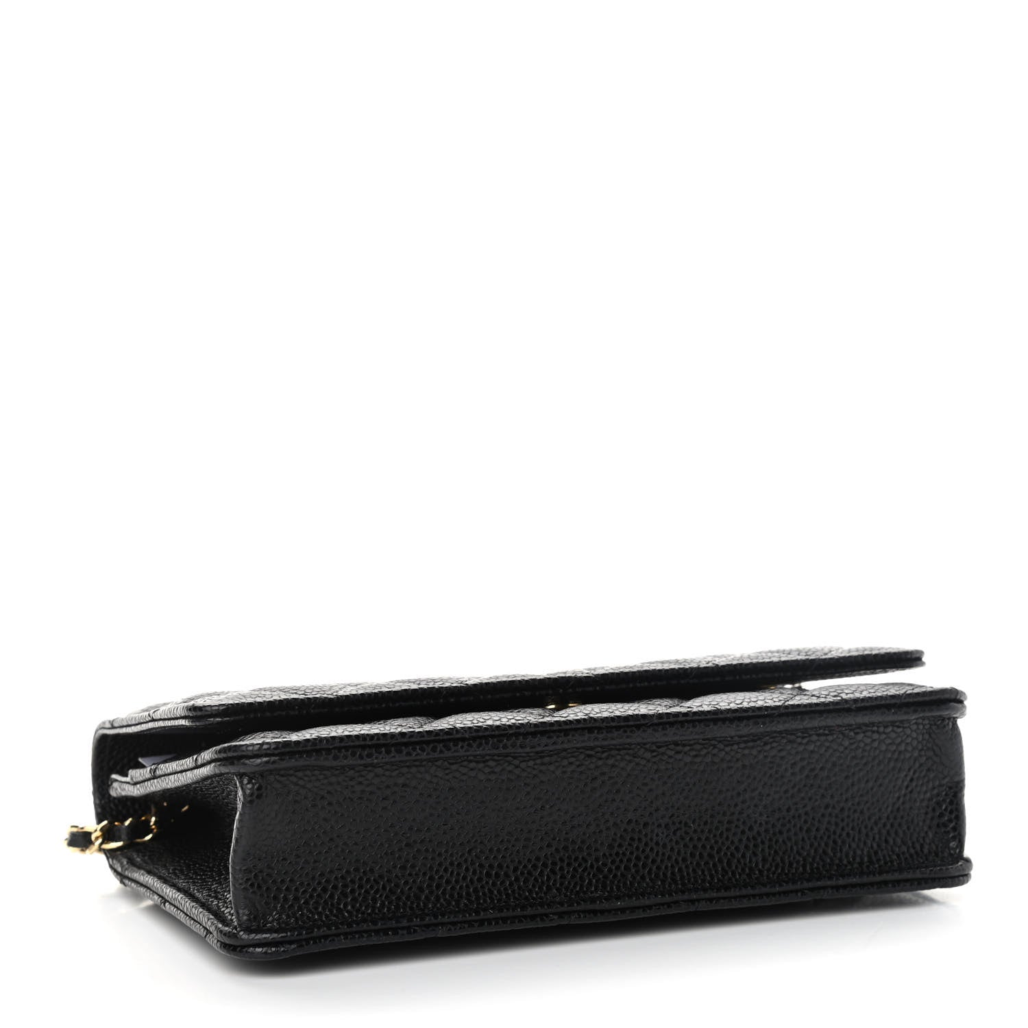Chanel Caviar Quilted Wallet On Chain WOC Black 4 of 12