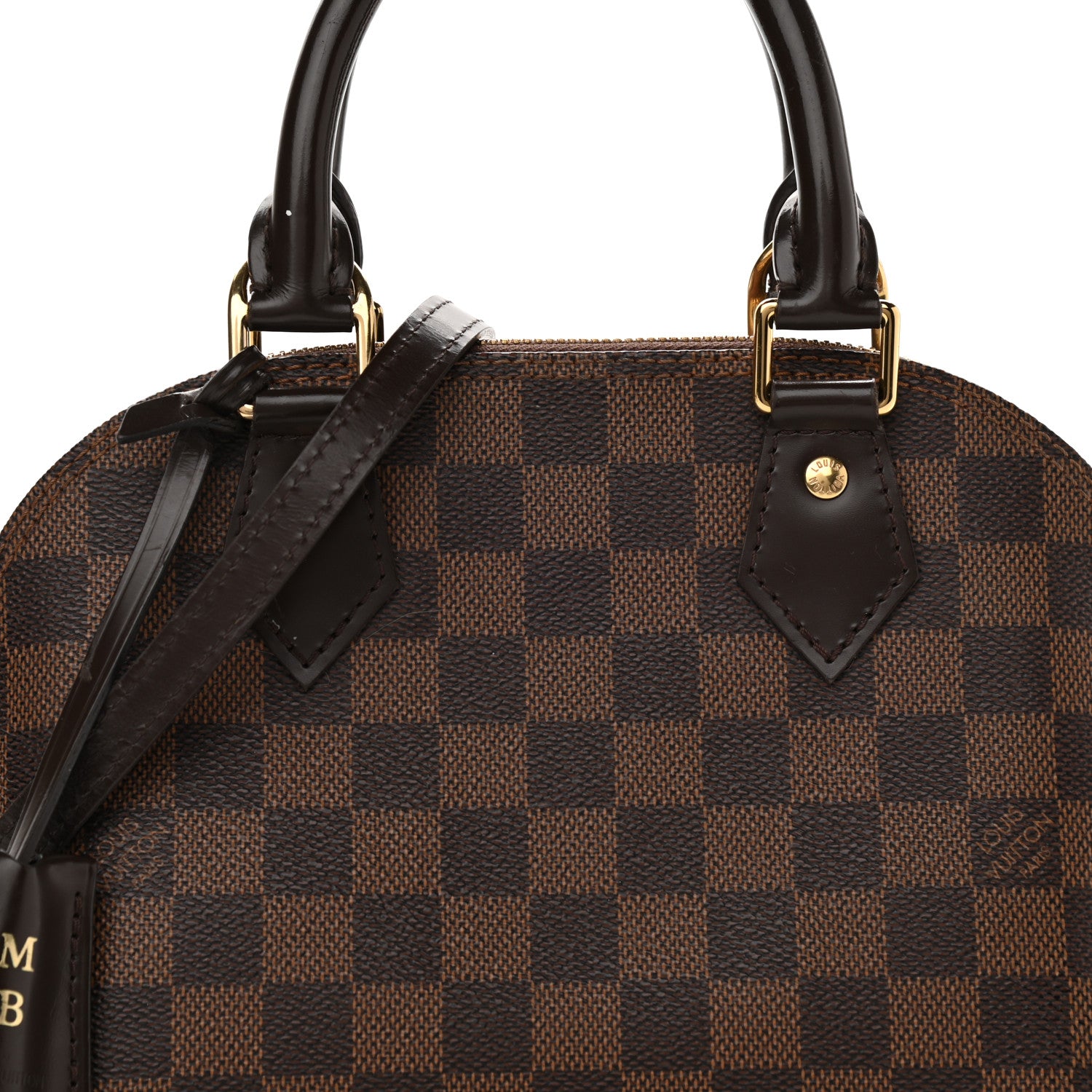 Louis Vuitton Damier Ebene Alma BB 7 of 18