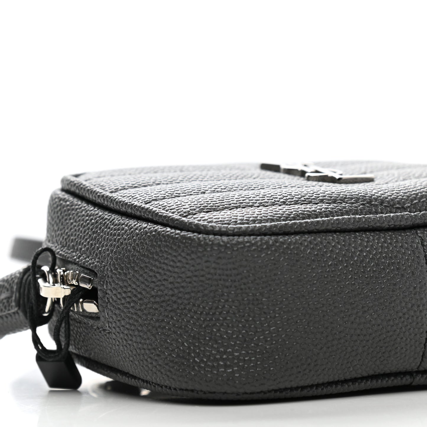 Grain De Poudre Matelasse Monogram Baby Lou Camera Bag Dark Smog