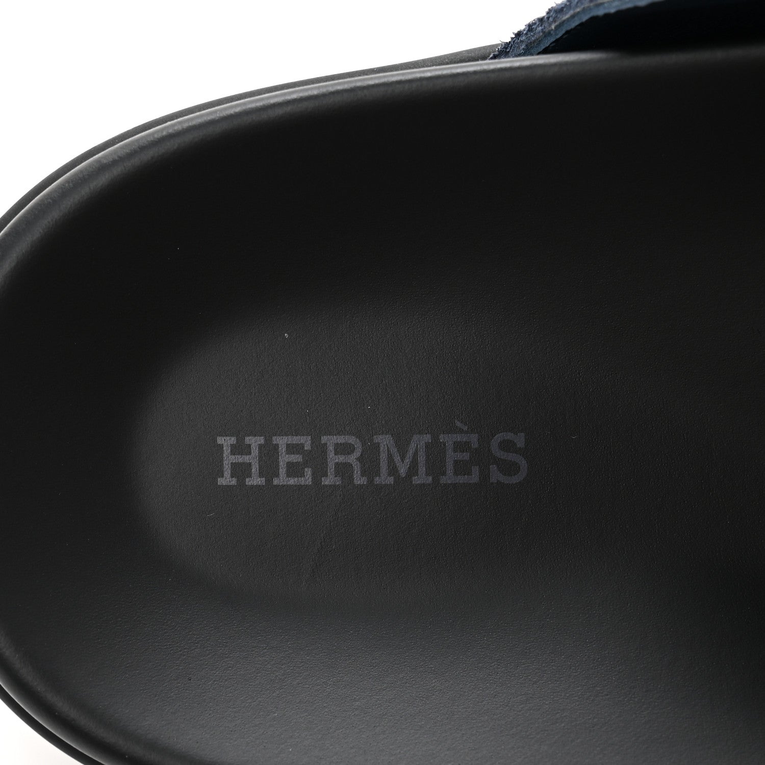Hermes Suede Calfskin Mens Go Mules 43 Bleu Celeste 7 of 10