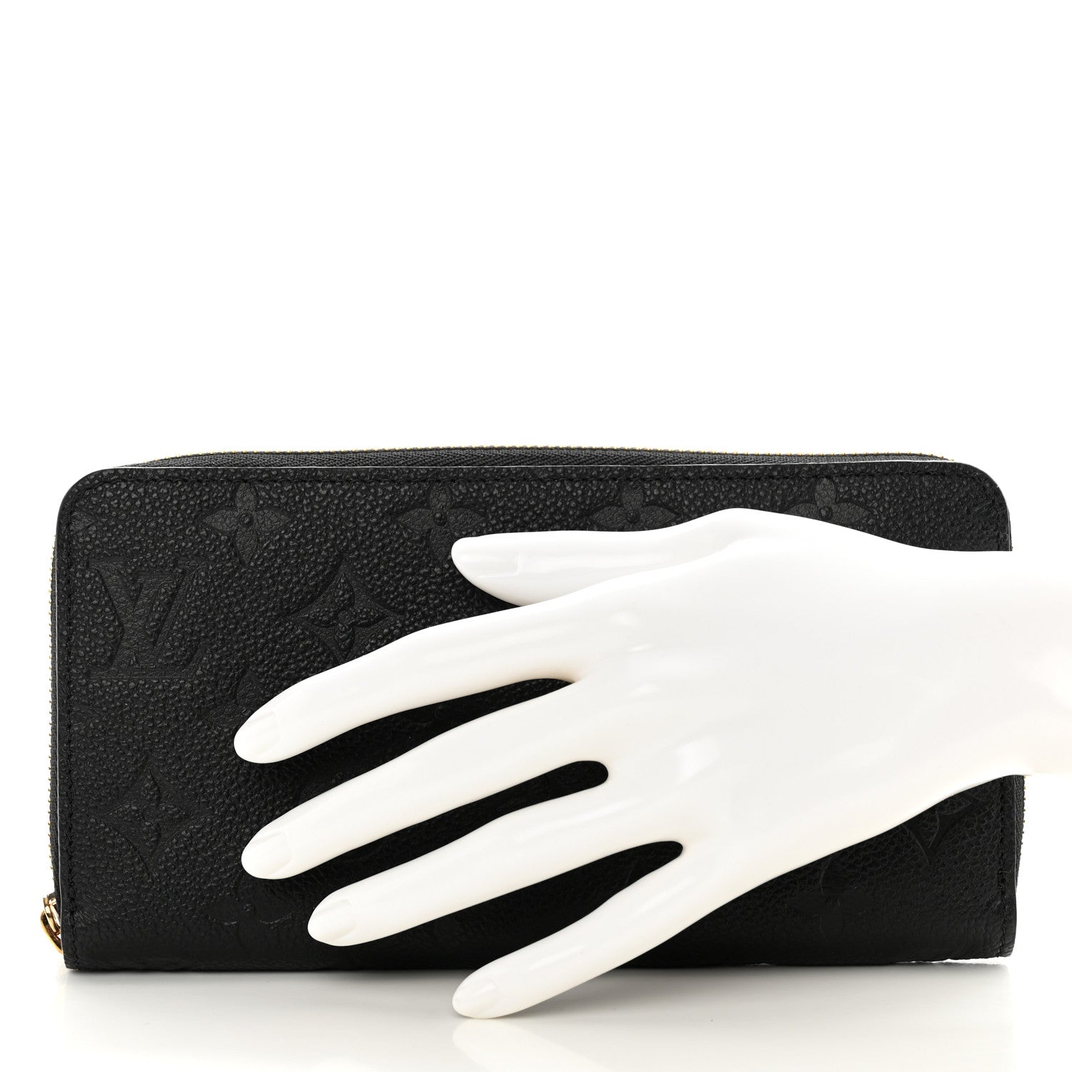 Louis Vuitton Empreinte Zippy Wallet Black 2 of 7