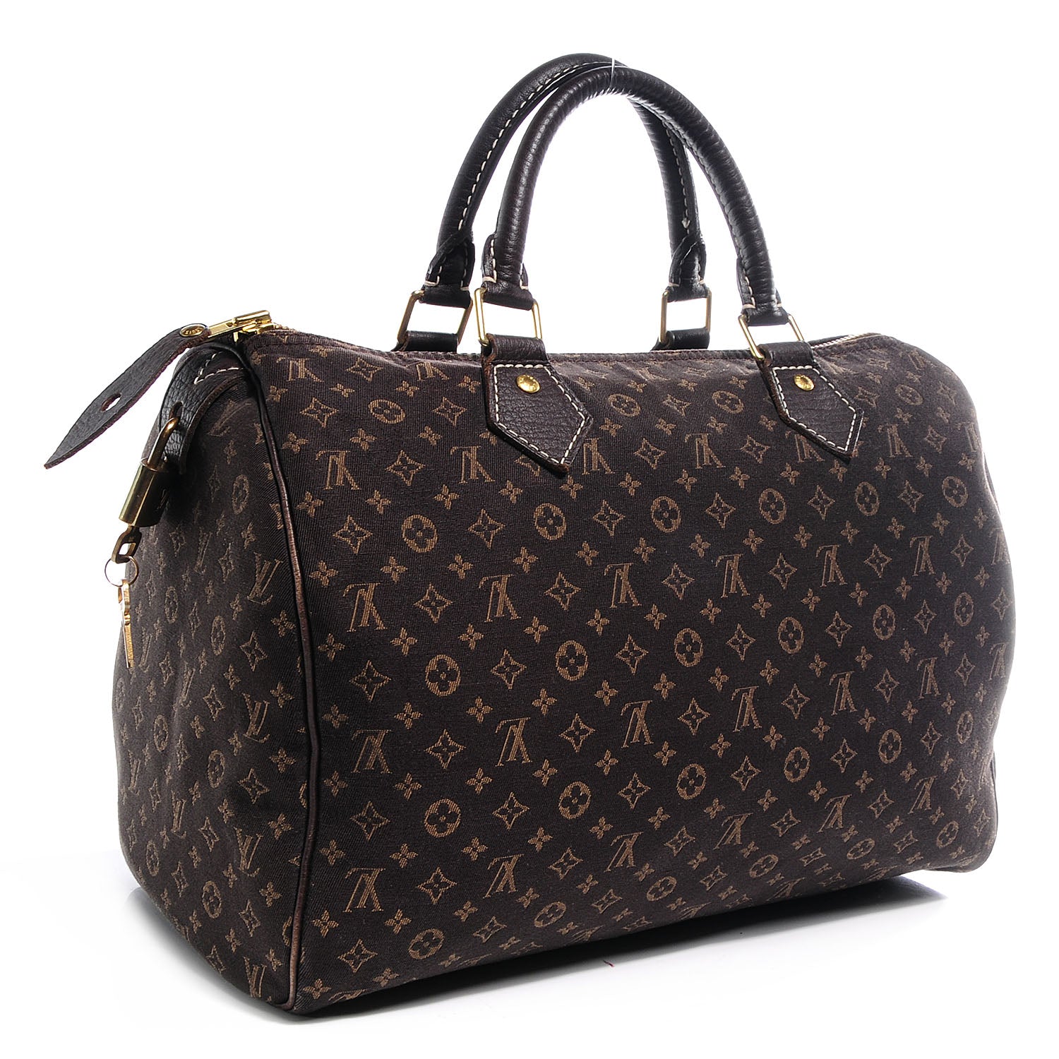 Louis Vuitton Mini Lin Speedy 30 Ebene 3 of 7
