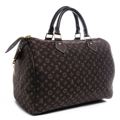 Louis Vuitton Mini Lin Speedy 30 Ebene 3 of 7