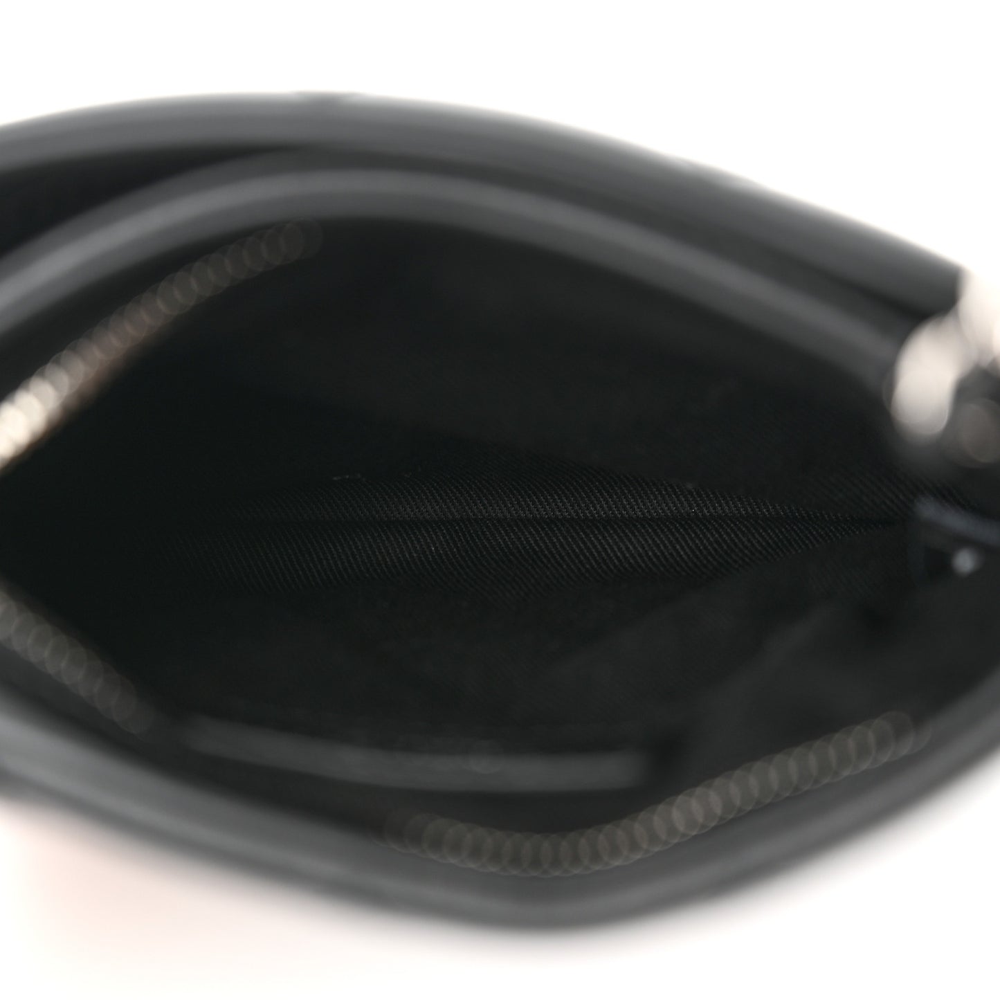 Lambskin Quilted Crossbody Bag Black