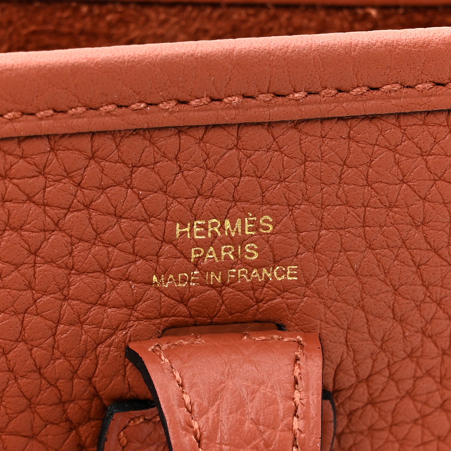Hermes Taurillon Clemence Amazone Evelyne TPM Cuivre 6 of 11