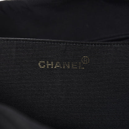 Chanel Canvas Chain Jumbo CC Tote Black 6 of 13