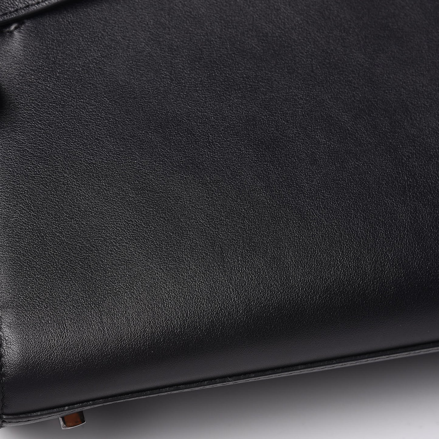 Calfskin MM Tempete Satchel Black