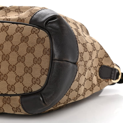 Gucci Monogram Medium Sukey Top Handle Dark Brown 10 of 28