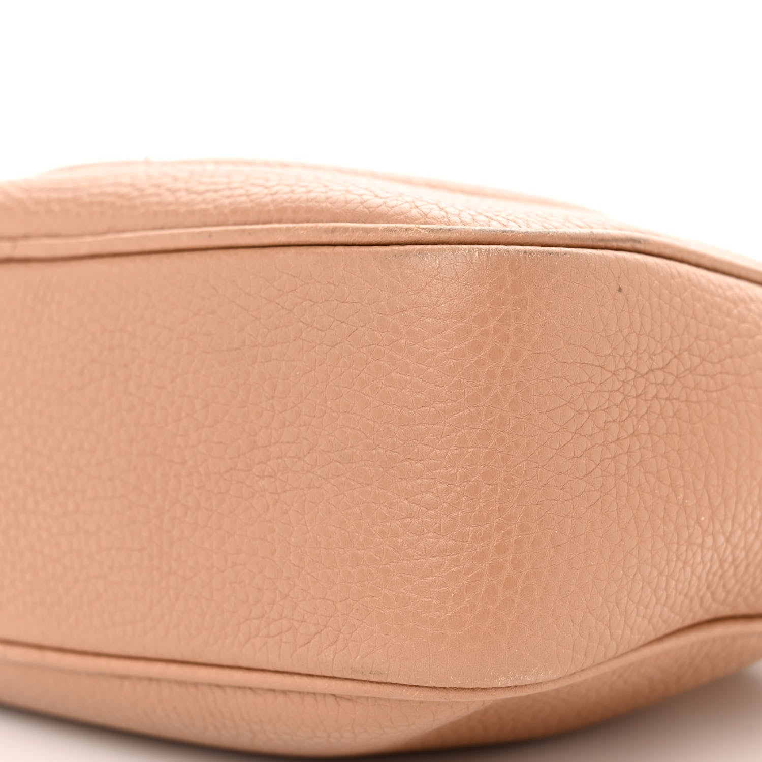 Gucci Pebbled Calfskin Small Soho Disco Bag Camelia 10 of 16