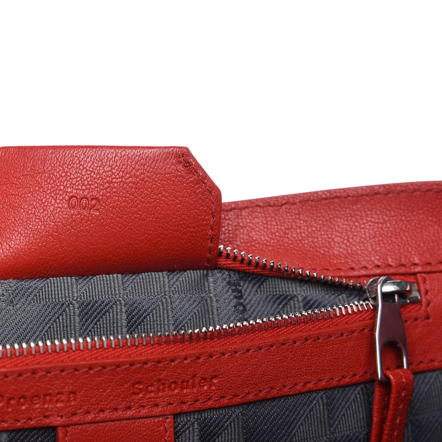 Lambskin Medium PS1 Satchel Red