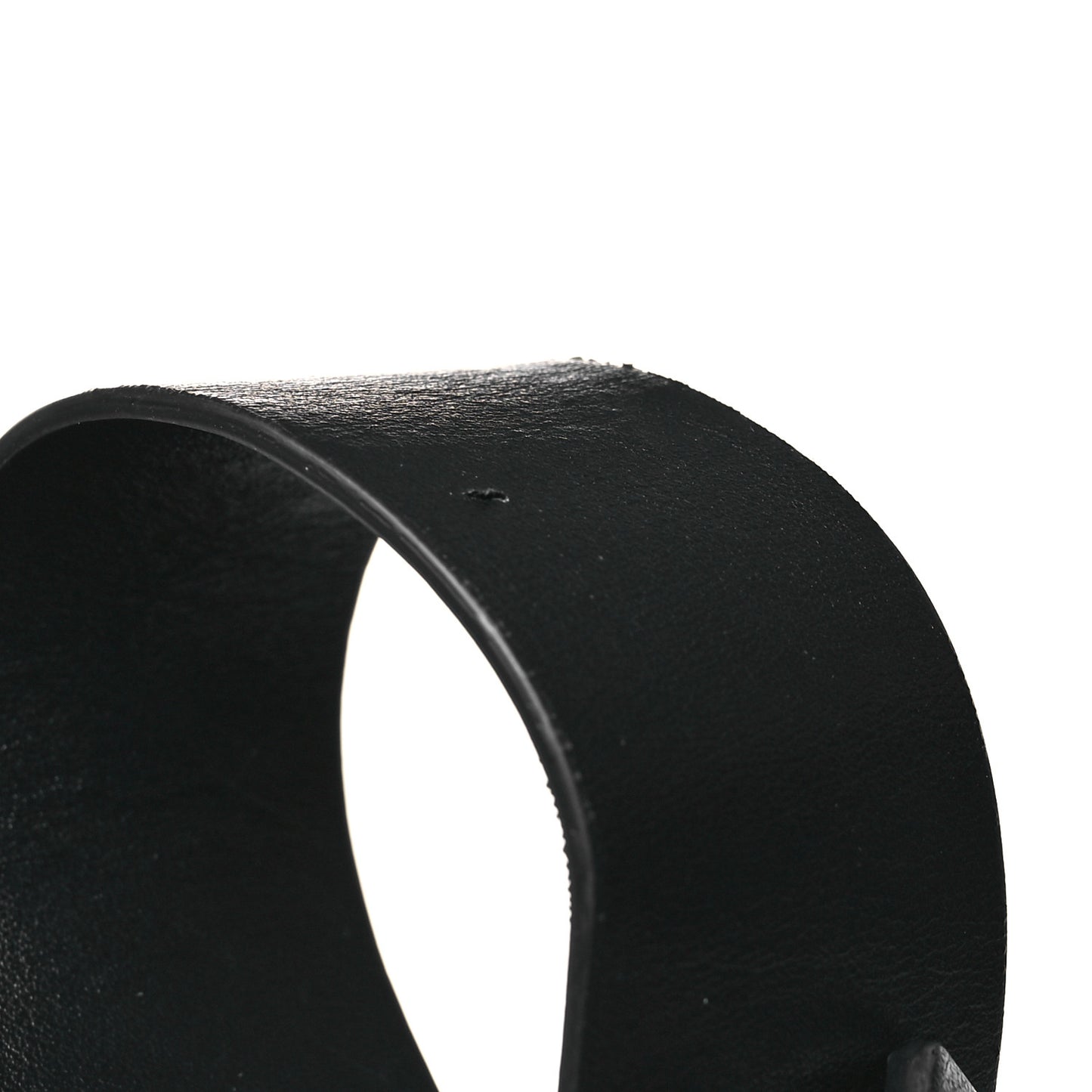 Calfskin Quilted Gancini Belt Bag Black