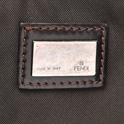 Fendi Zucchino Pochette Dark Brown 6 of 10