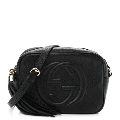 Gucci Pebbled Calfskin Small Soho Disco Bag Black 1 of 11
