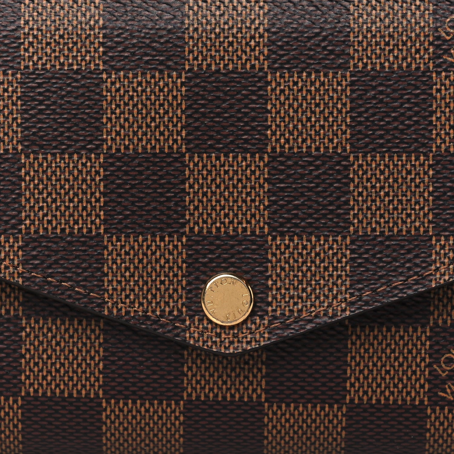 Louis Vuitton Damier Ebene Sarah Wallet NM 6 of 7