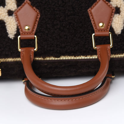 Louis Vuitton Monogram Teddy Speedy Bandouliere 25 9 of 10