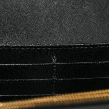 Mulberry Crocodile Embossed Calfskin Small Darley Black 10 of 10