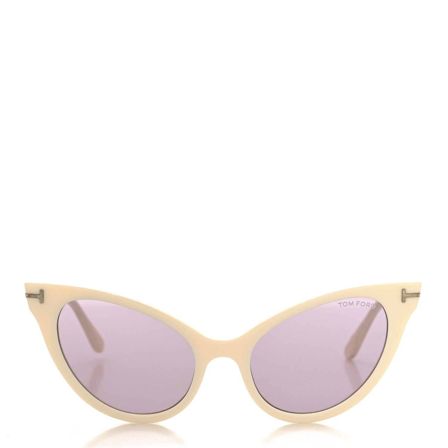 Tom Ford Evelyn-02 TF820 Cat Eye Sunglasses White 2 of 7