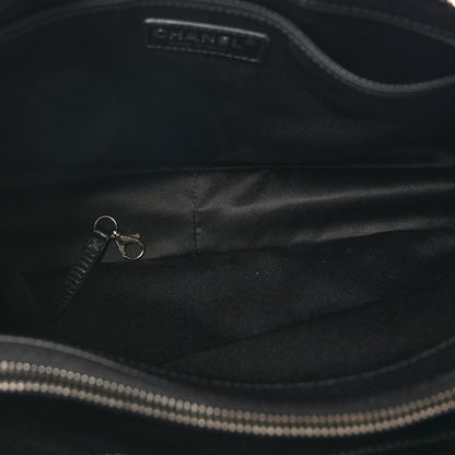 Chanel Caviar Quilted Grand Shopping Tote GST Black 5 of 9