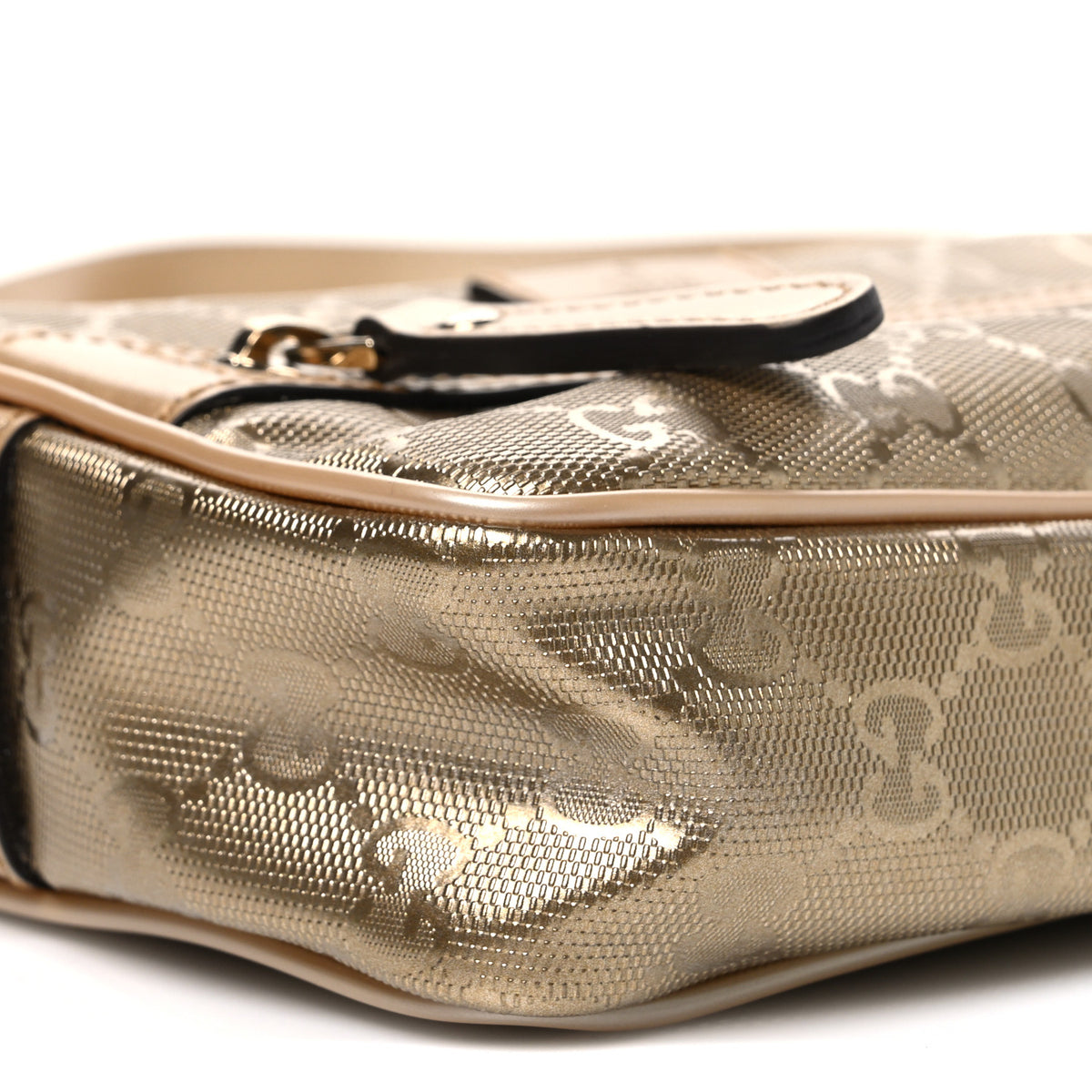 Imprime Monogram Small Shoulder Bag  Champagne
