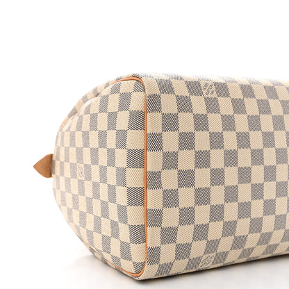 Louis Vuitton Damier Azur Speedy 30 11 of 14