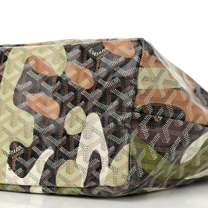 Goyard Goyardine Saint Louis Lettres Camouflage PM Black Green 11 of 11