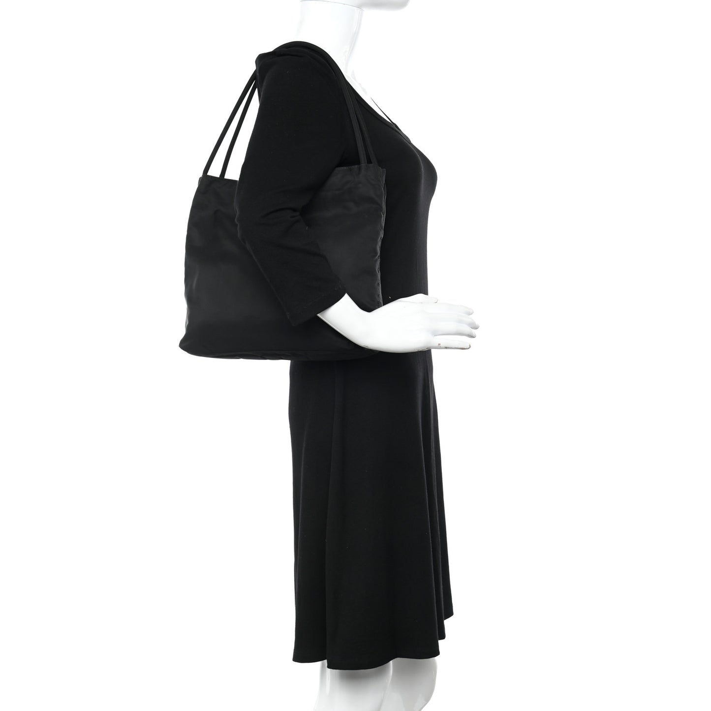 Tessuto Nylon Tote Black