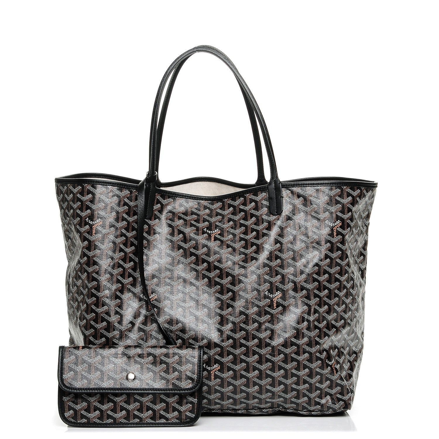 Goyard Goyardine Saint Louis GM Black 1 of 7