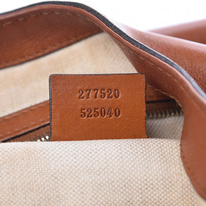Gucci Calfskin New Medium Jackie Shoulder Bag Tan 7 of 21