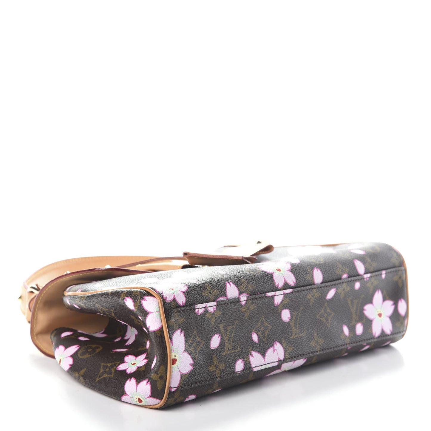 Monogram Cherry Blossom Sac Retro Bag Brown