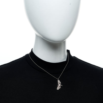 Tiffany Sterling Silver Enchant Dragonfly Pendant Necklace 2 of 5