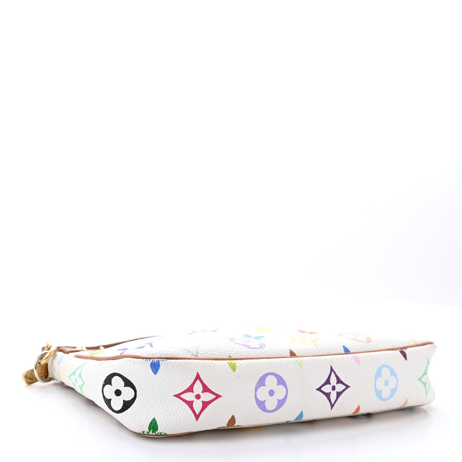Louis Vuitton Monogram Multicolor Pochette Accessories White 4 of 10