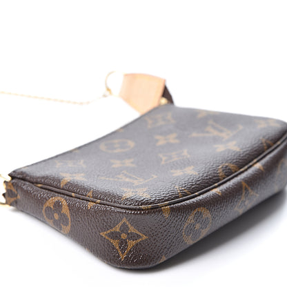 Louis Vuitton Monogram Mini Pochette Accessories 7 of 9