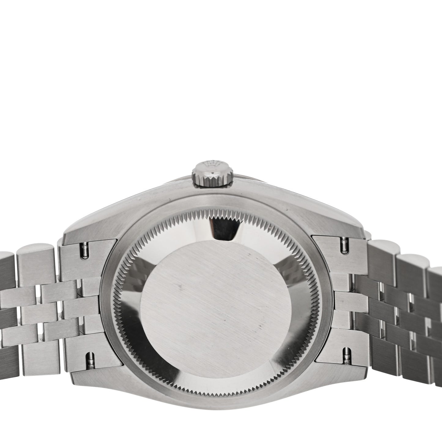 Stainless Steel 18K White Gold 36mm Oyster Perpetual Datejust Watch Bright Blue 126234
