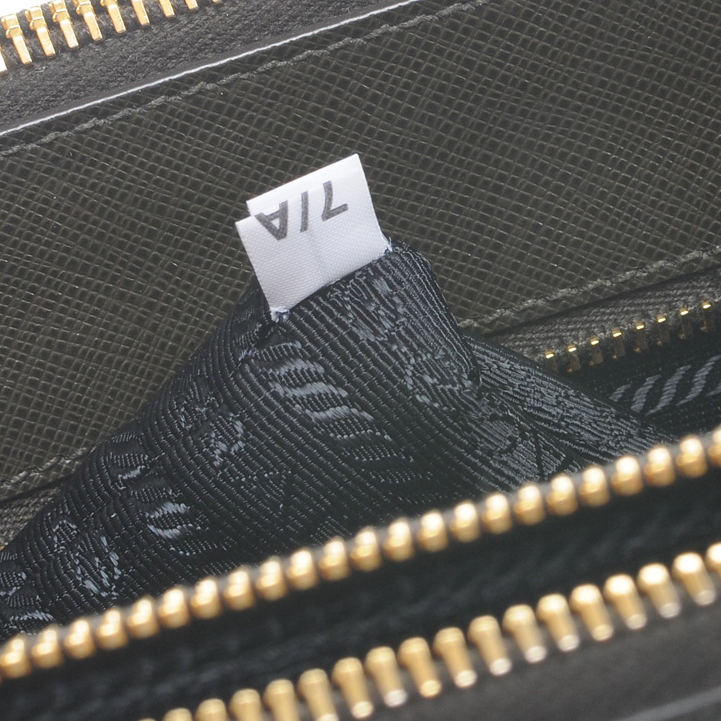 Prada Saffiano Lux Tote Militare 9 of 9