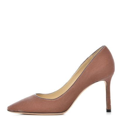 Jimmy Choo Velvet Romy 100 Pumps 37 Antique Rose 1 of 17