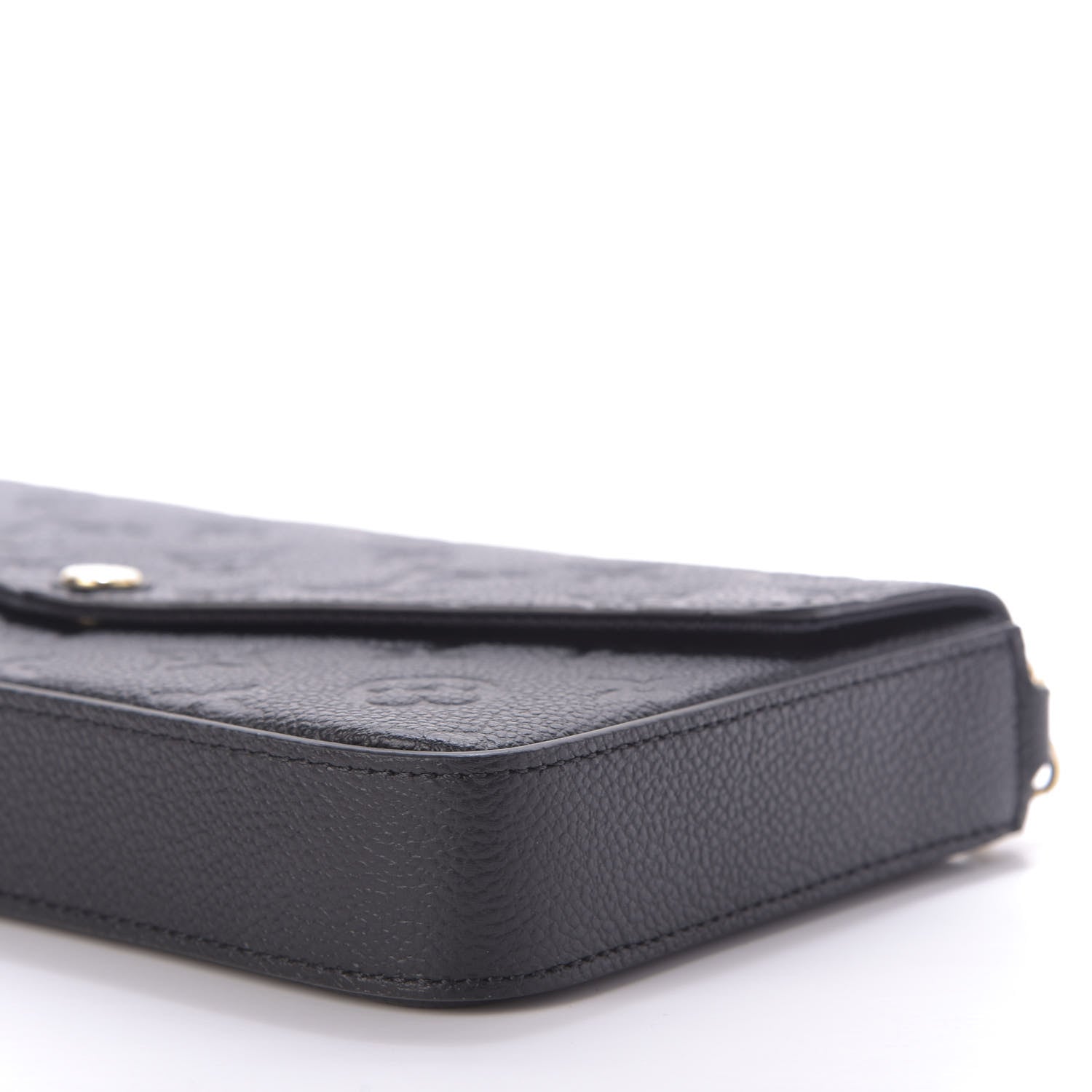 Louis Vuitton Empreinte Pochette Felicie Chain Wallet Black 7 of 11