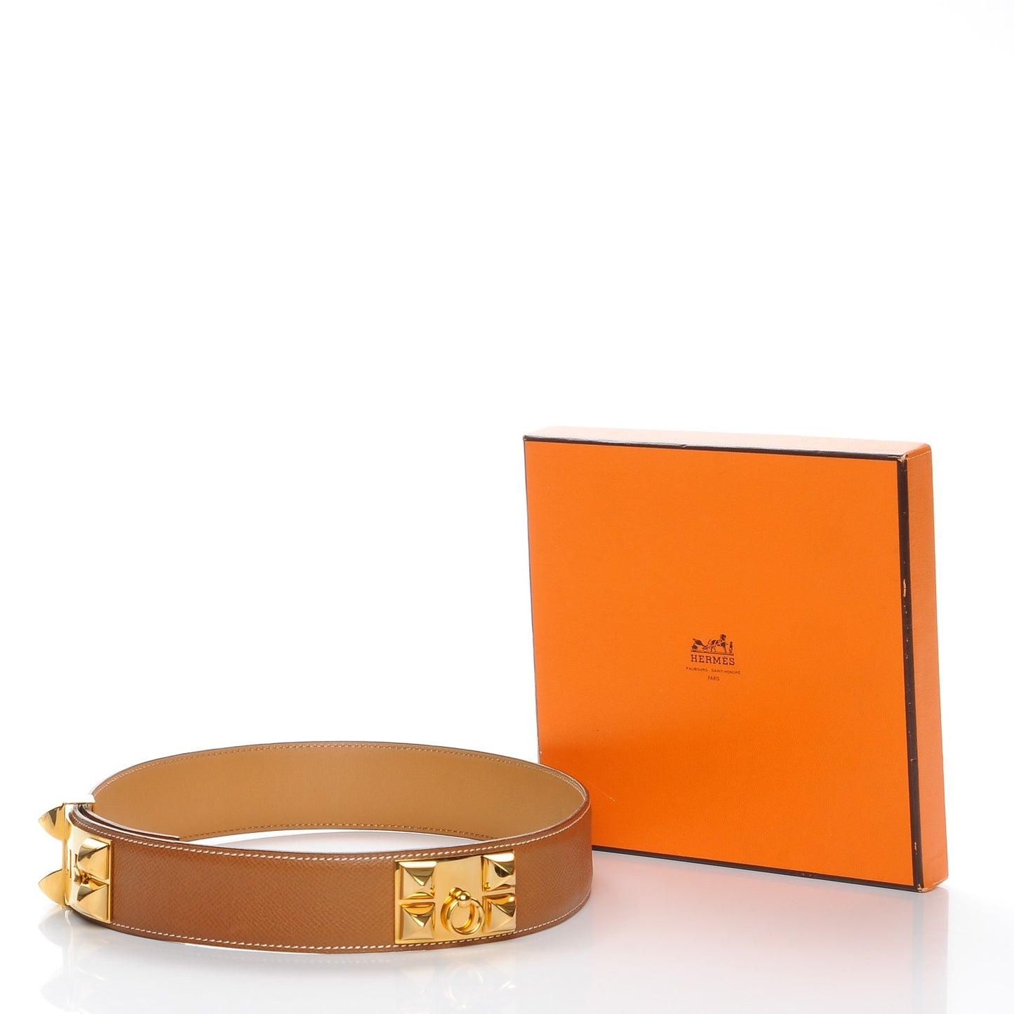 Courchevel Collier De Chien CDC Belt 70 Gold