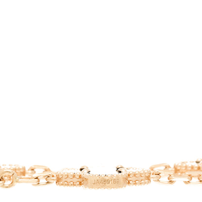 Van Cleef & Arpels 18K Yellow Gold Black Onyx 5 Motifs Vintage Alhambra Bracelet 4 of 5
