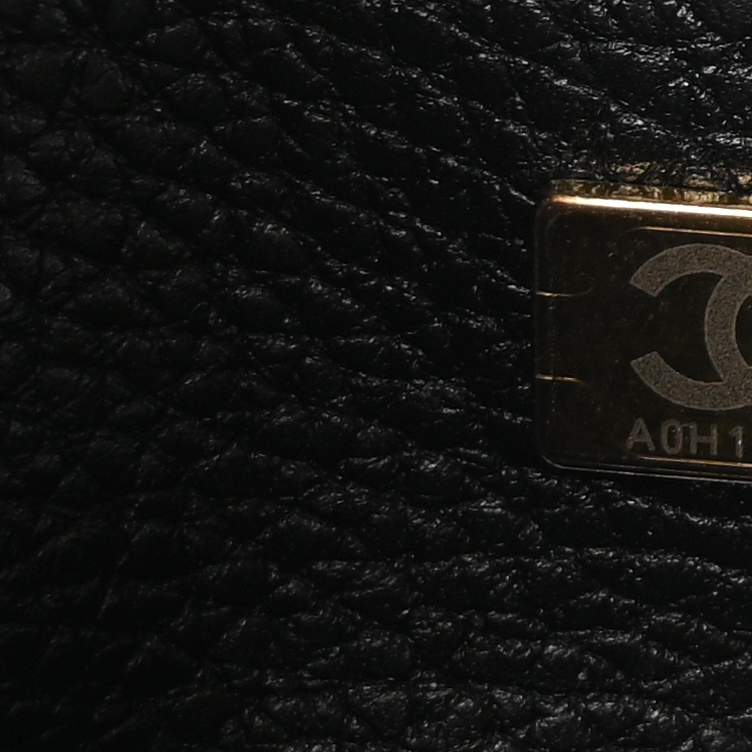 Chanel Grained Calfskin Stitched Urban Essentials Small Shopping Bag Black 7 of 10
