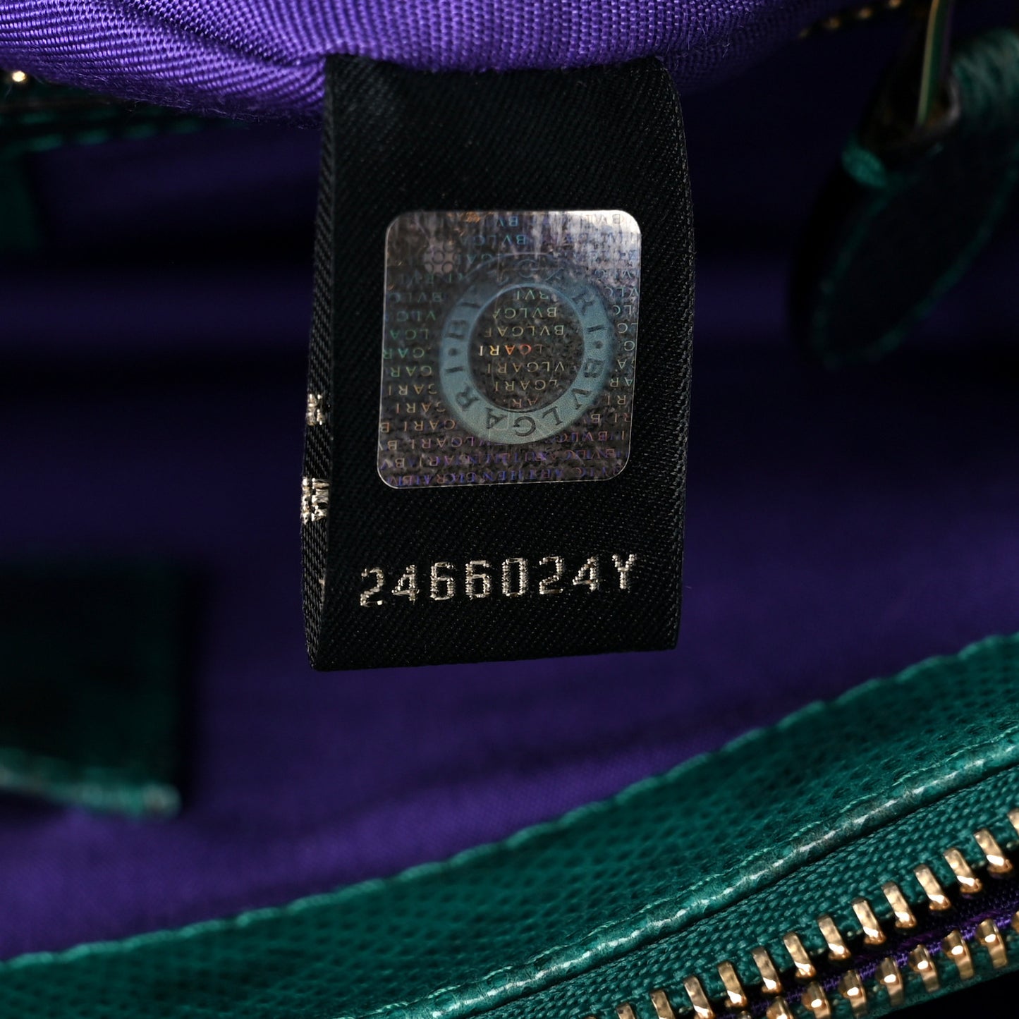 Karung Serpenti Forever Crossbody Green